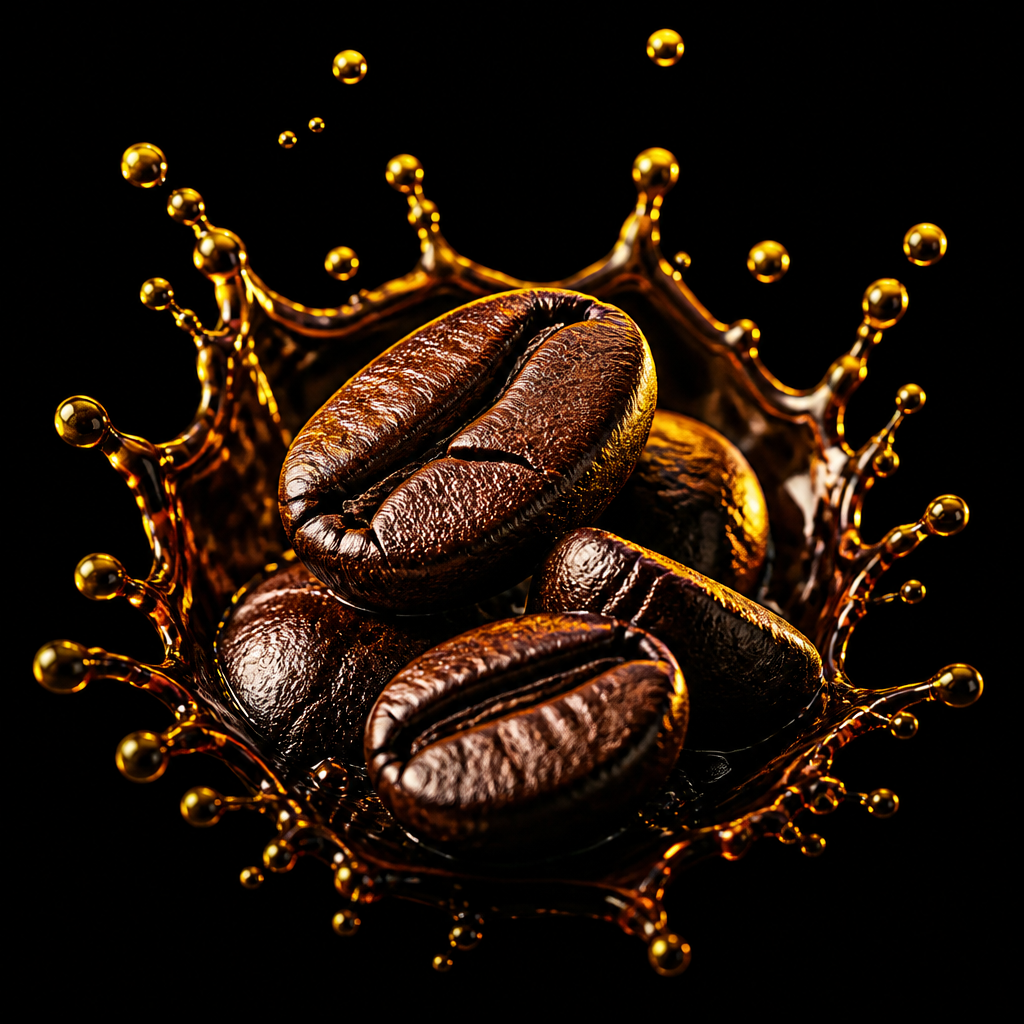 Organic liquid caffeine